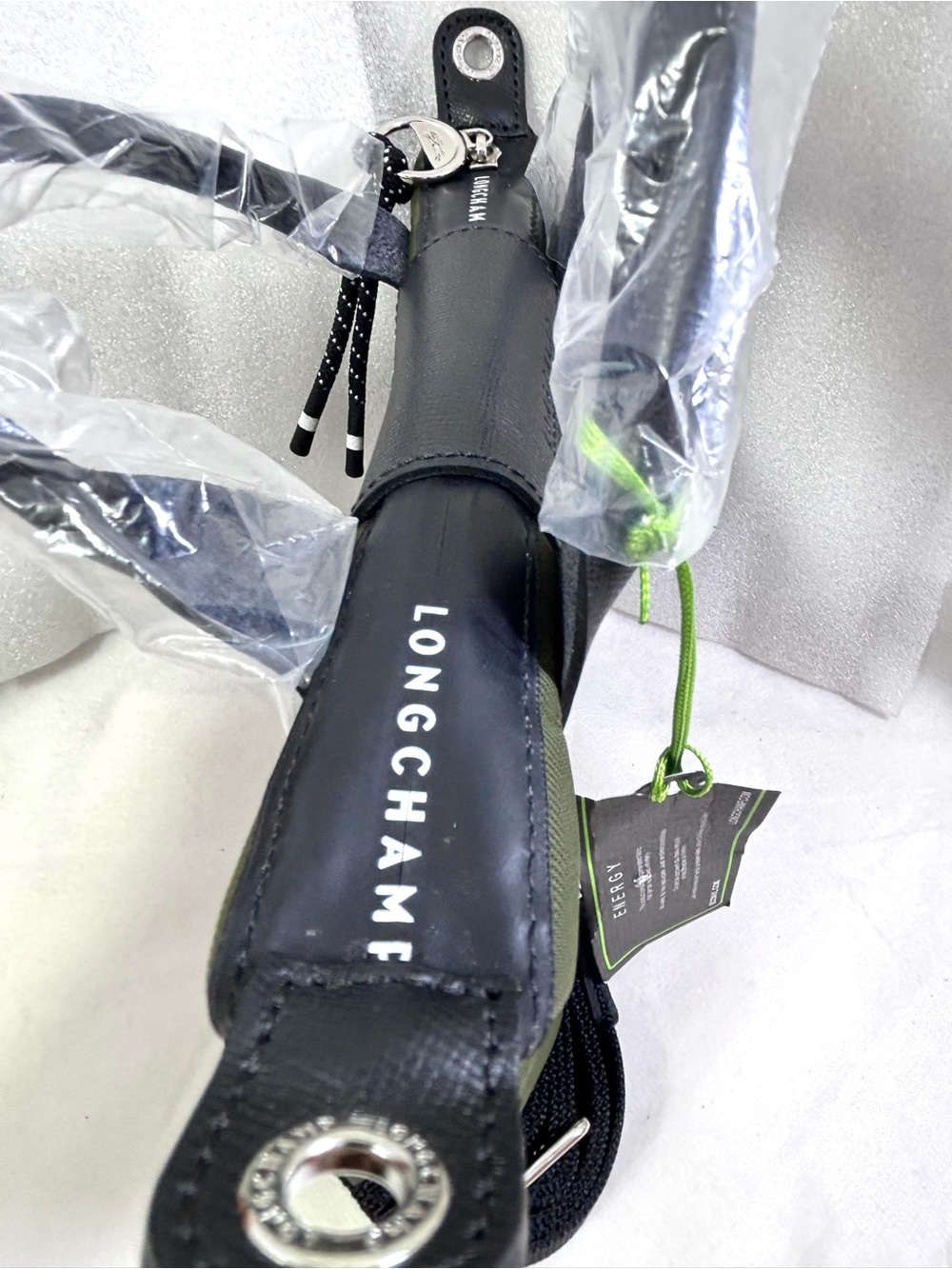 Longchamp Le Pliage Energy Xs Handbag. Green. - Picture 8 of 16